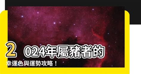 1971豬幸運色2024|屬豬人必看：2024旺運色